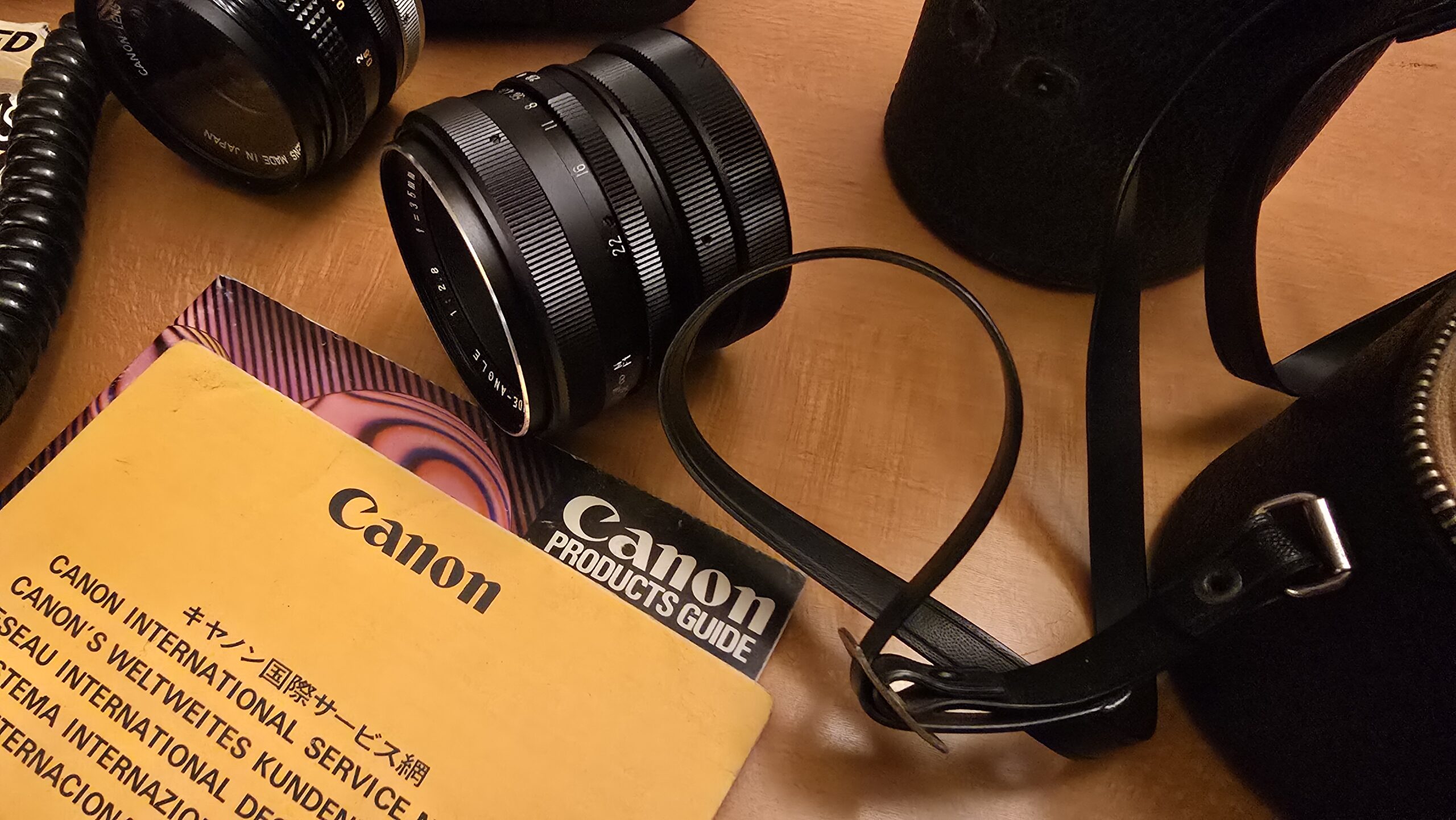 CANON FTL/ ZOOM/ OBJECTIF