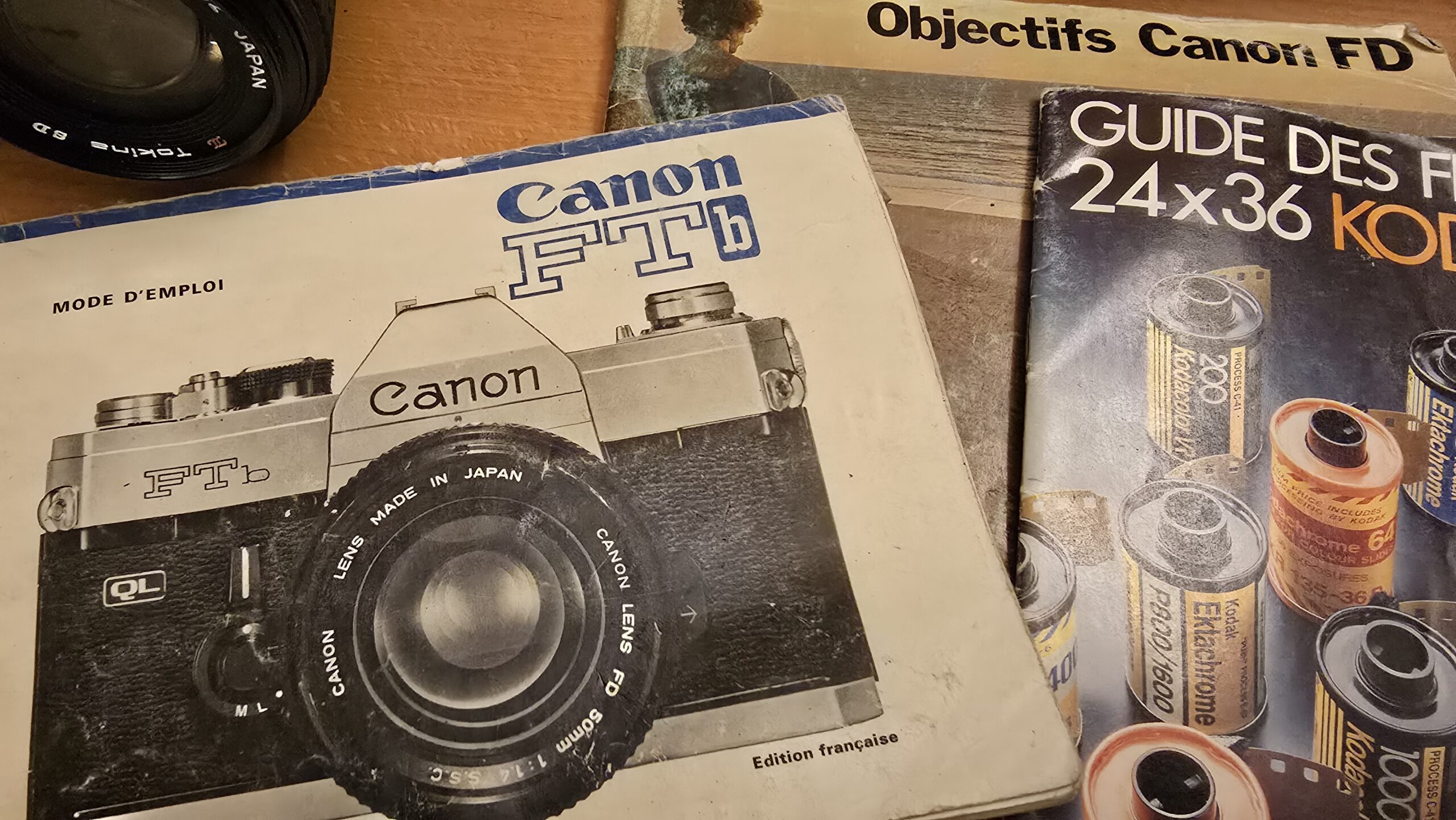 CANON FTL/ ZOOM/ OBJECTIF